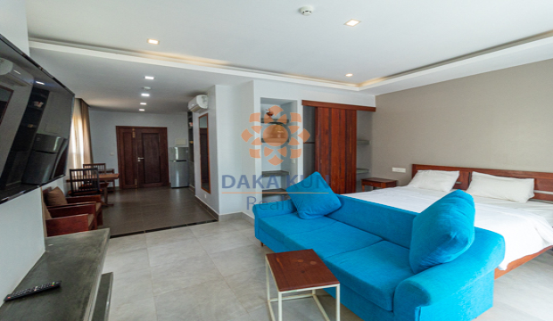 Studio Apartment for Rent with Pool in Krong Siem Reap-Svay Dangkum