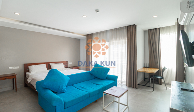 Studio Apartment for Rent with Pool in Krong Siem Reap-Svay Dangkum