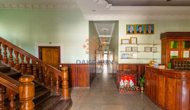 25 rooms Guesthouse for Rent in Krong Siem Reap-Svay Dangkum