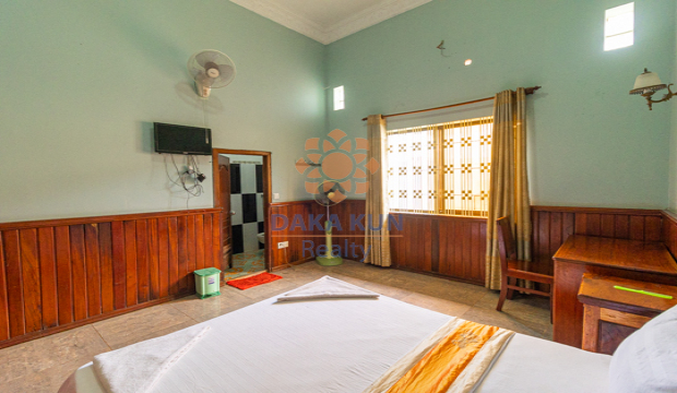 25 rooms Guesthouse for Rent in Krong Siem Reap-Svay Dangkum