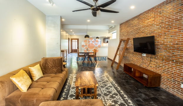 2 Bedrooms Apartment for Rent with Pool in Siem Reap-Sala Kamreuk