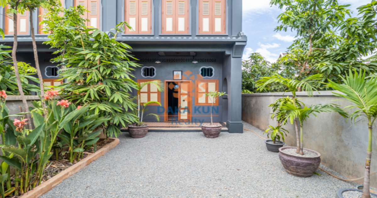 2 Bedrooms House for rent in Siem Reap-Chreav
