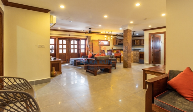2 Bedrooms Apartment for Rent with pool in Siem Reap-Kuok Chak