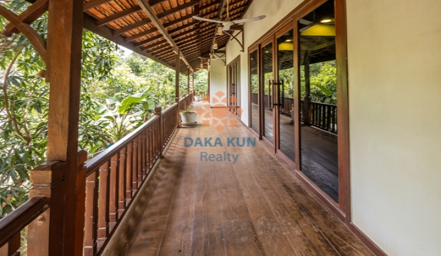 Modern Wooden House for Sale in Siem Reap-Riverside