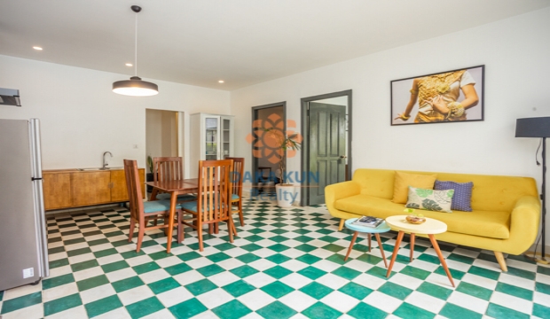 2 Bedrooms Apartment for Rent with Swimming Pool in Siem Reap