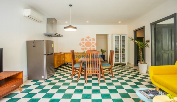 2 Bedrooms Apartment for Rent with Swimming Pool in Siem Reap