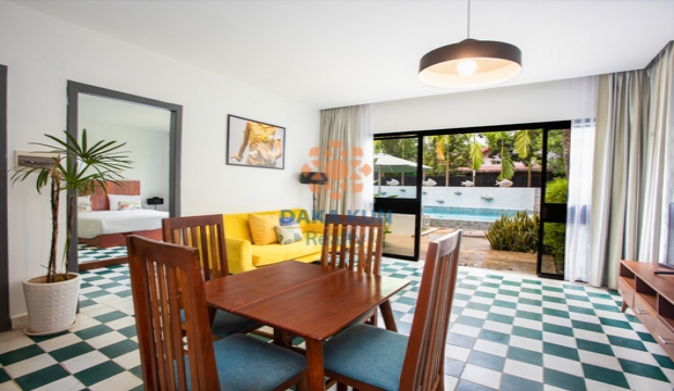 2 Bedrooms Apartment for Rent with Swimming Pool in Siem Reap