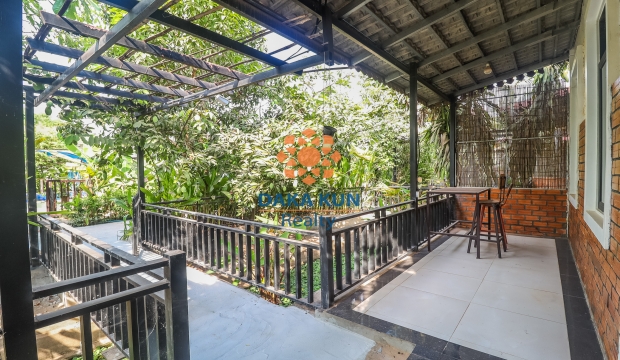 2 Bedrooms Apartment for Rent with Pool in Siem Reap-Sala Kamreuk