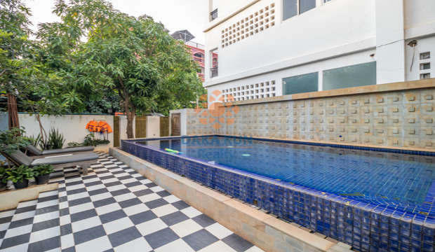 1 Bedroom Apartment for Rent with Swimming Pool in Krong Siem Reap