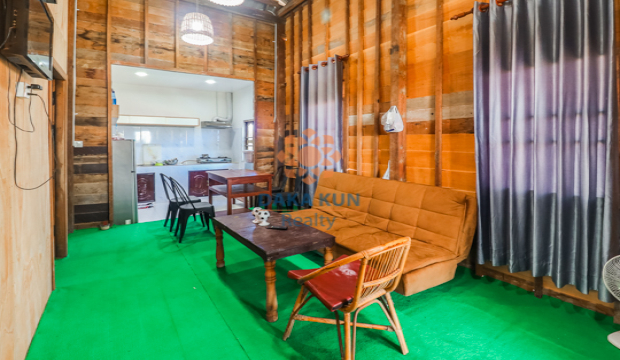 2 Bedrooms Wooden House For Rent in Siem Reap City-Chreav
