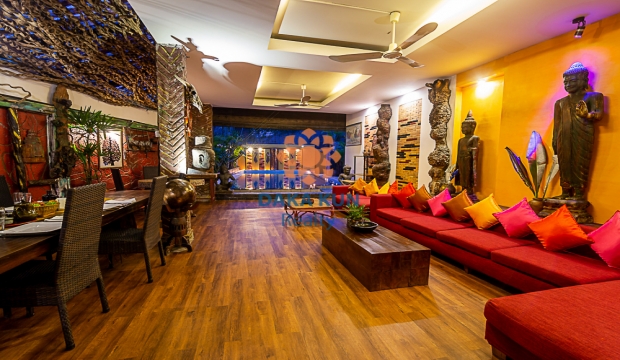 Private Villa for Rent with Swimming Pool in Siem Reap-Sla Kram