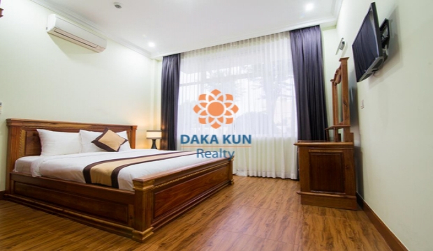 Modern 2 Bedrooms Apartment for Rent with Pool in Siem Reap -Sala Kamruek