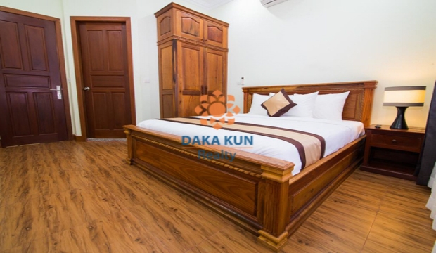 Modern 2 Bedrooms Apartment for Rent with Pool in Siem Reap -Sala Kamruek