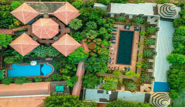 33 rooms Hotel for Rent in Krong Siem Reap-near Bakheng Rd