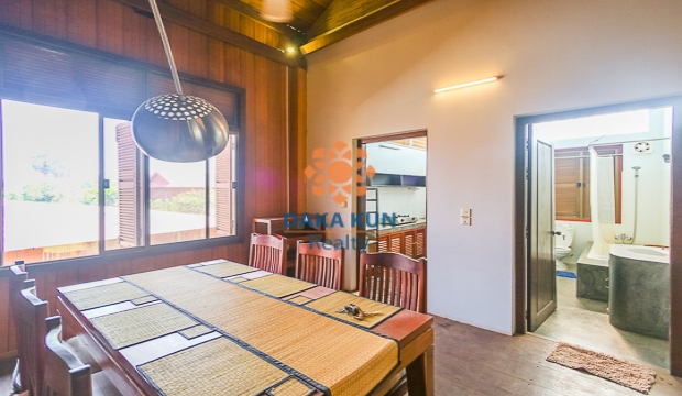 3 Bedrooms Wooden House for Rent in Siem Reap