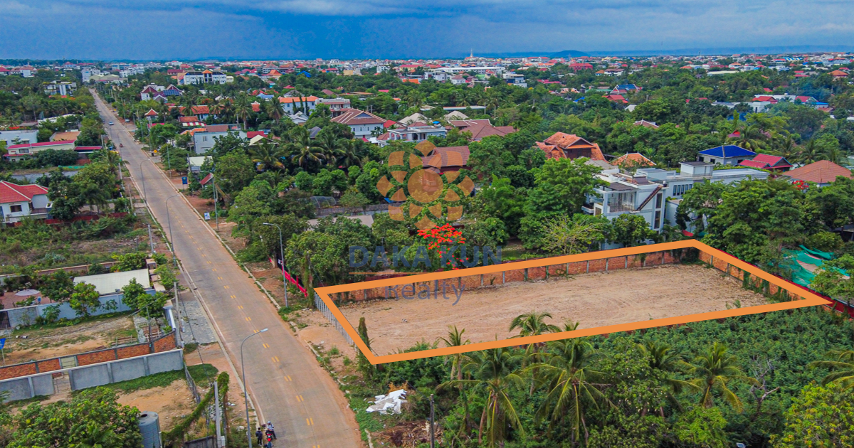 Land for Sale in Siem Reap City-Sala Kamreuk