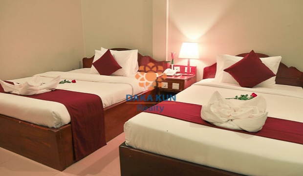 30 Room Hotel for Rent in Siem Reap-Sla Kram