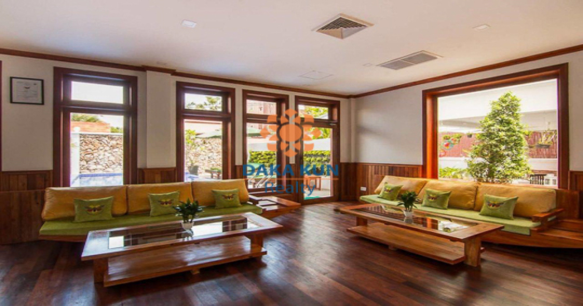 Hotel Business for Sale in Siem Reap City, near NR6A Svay Dangkum