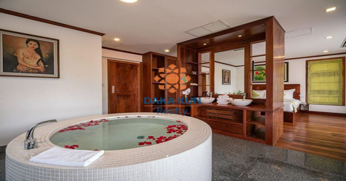 Hotel Business for Sale in Siem Reap City, near NR6A Svay Dangkum
