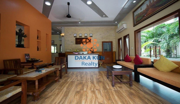 20 Room Boutique Hotel for Rent in Siem Reap