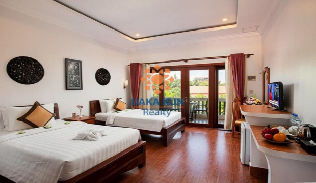20 Room Boutique Hotel for Rent in Siem Reap