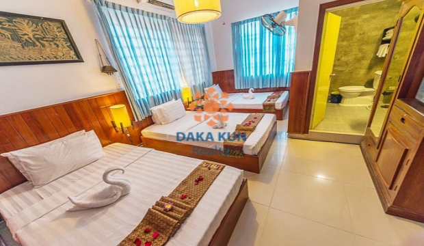 36 Rooms Hotel for Rent in Siem Reap-Svay Dongkum