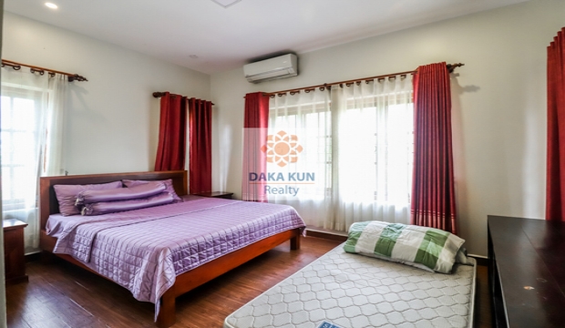 5 Bedroom Private Villa for Rent with Swimming Pool in Siem Reap-Sala Kamruek