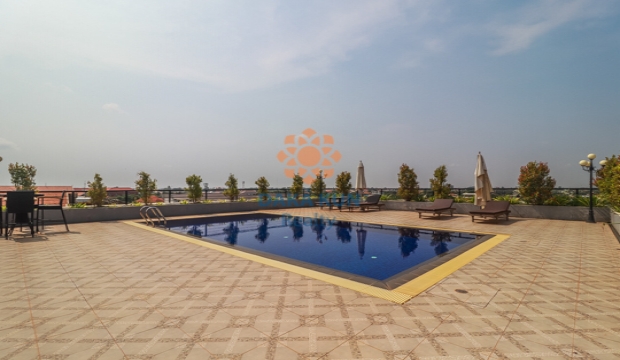 1 Bedroom Apartment for Rent with Swimming Pool in Siem Reap city-Sala Kamreuk
