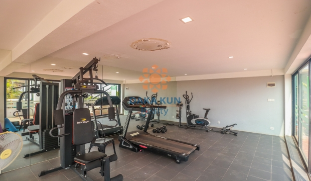 2 Bedrooms Apartment for with Pool Rent in Siem Reap, Sala kamreuk