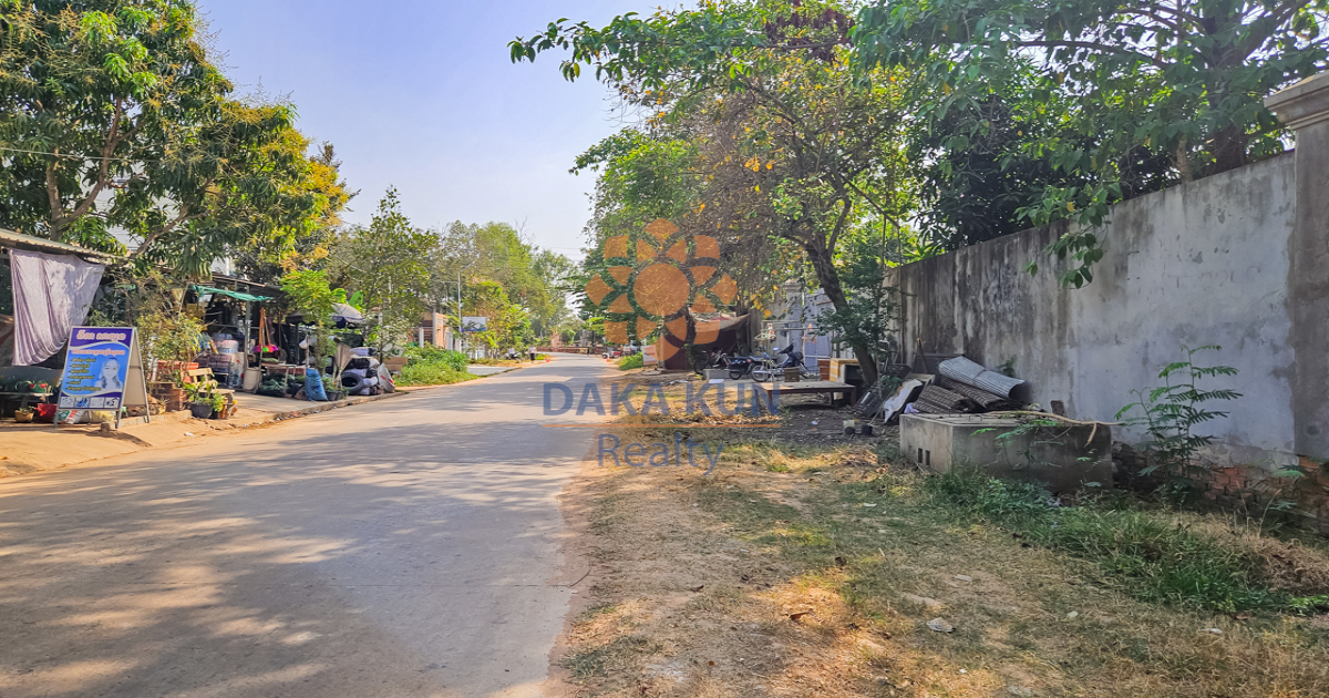 Land for Sale in Siem Reap city-Svay Dangkum