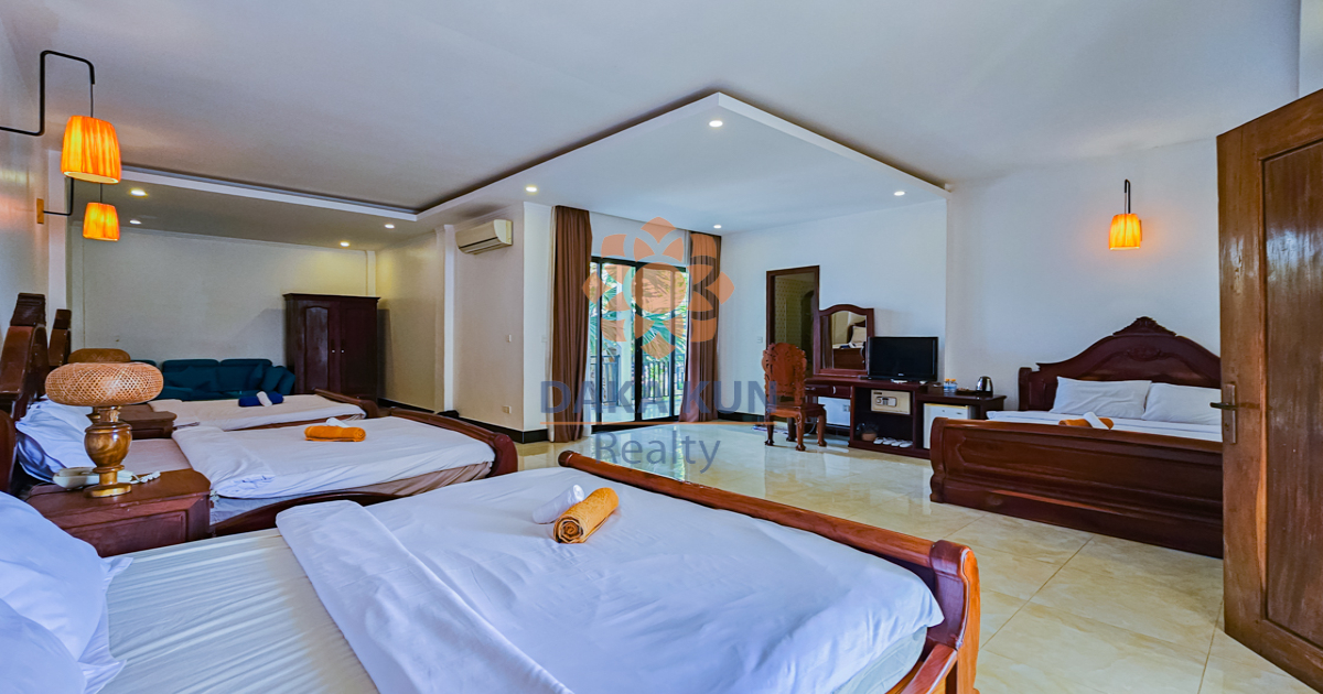 Hotel for Sale in Siem Reap​​ City-Sala Kamreuk