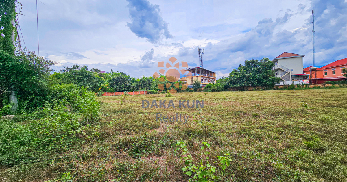 Land for Sale in​ Siem Reap City-Svay Dangkum