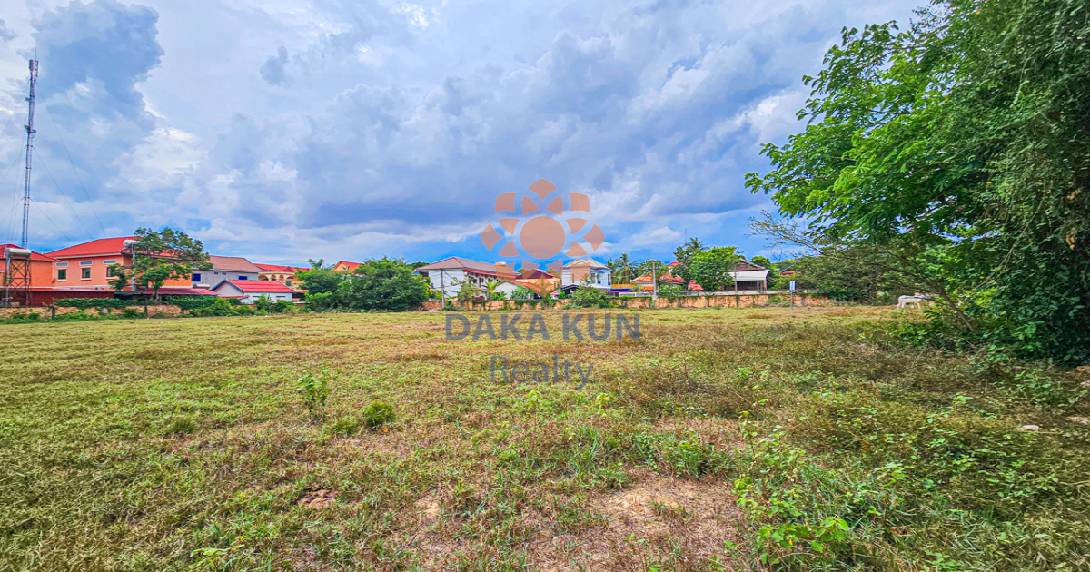 Land for Sale in​ Siem Reap City-Svay Dangkum