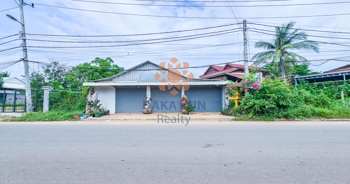 Shophouse for Sale in Siem Reap City-Sala Kamreuk