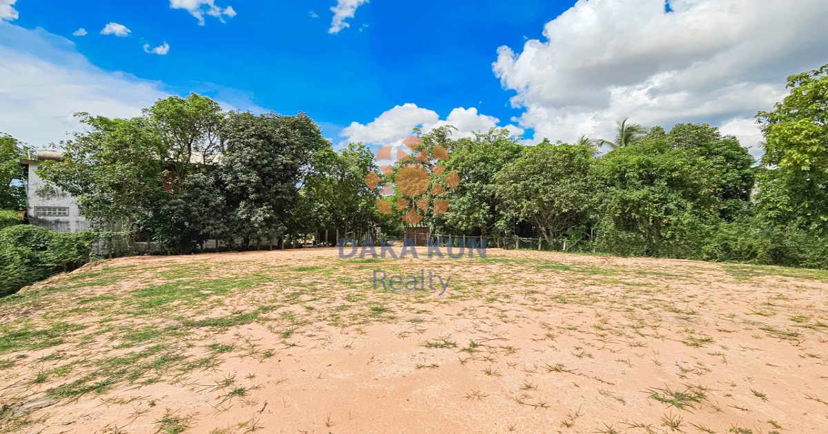 Land For Sale In Siem Reap City- Svay Dangkum