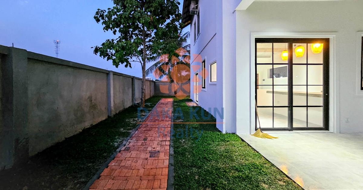 3 Bedrooms House with Garden for Rent in Siem Reap City