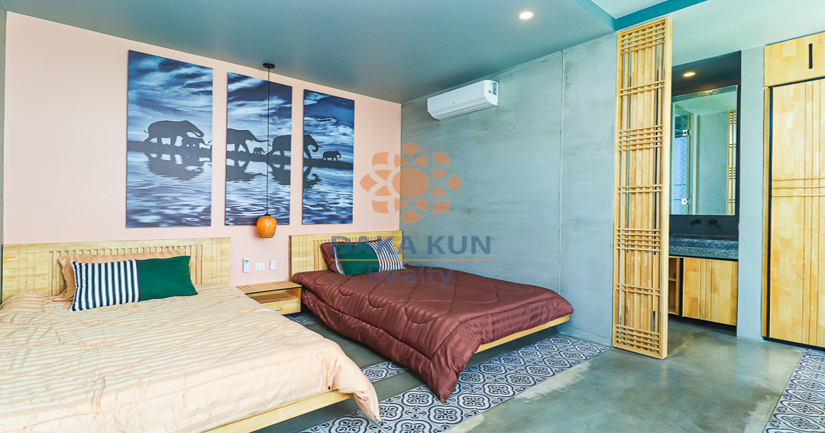 House with Private Jacuzzi for Rent in Siem Reap City, Sala Kamreuk
