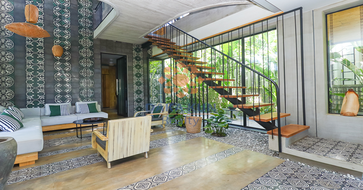 House with Private Jacuzzi for Rent in Siem Reap City, Sala Kamreuk