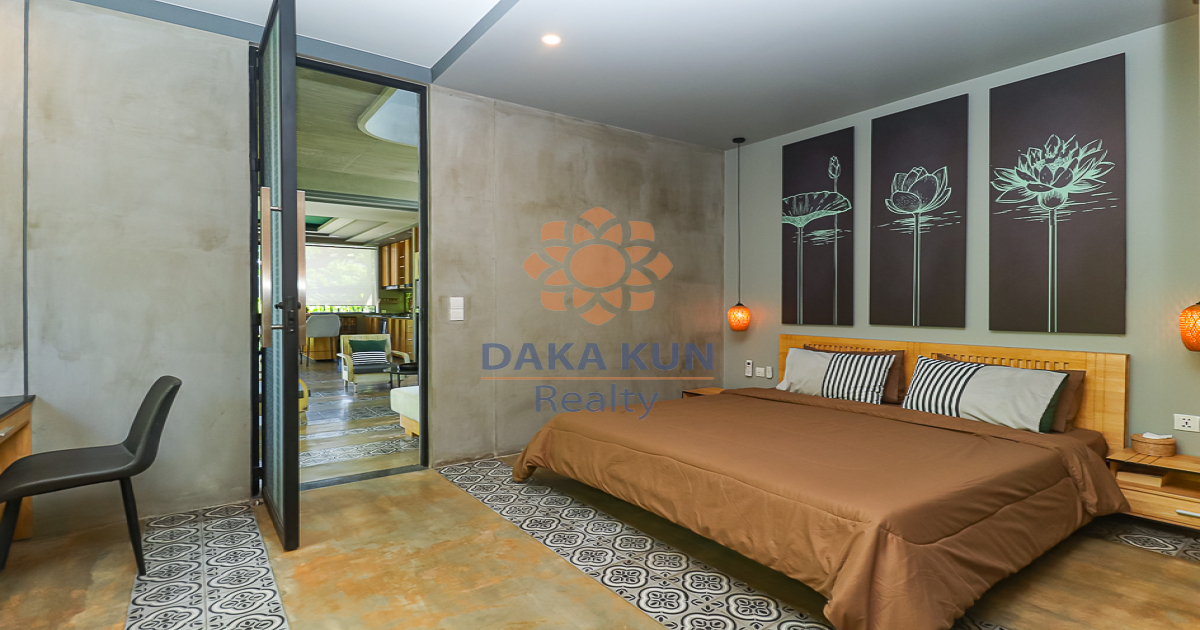 House with Private Jacuzzi for Rent in Siem Reap City, Sala Kamreuk