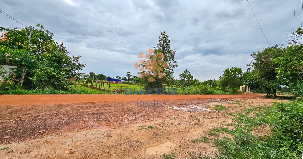 Land for Sale in Siem Reap City, Sangkat Chreav
