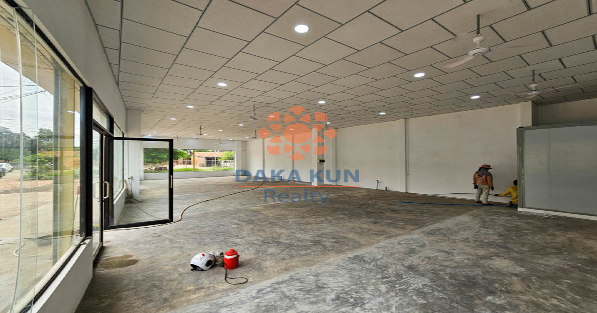 Commercial Space for Rent in Siem Reap City, near Bakheng Road