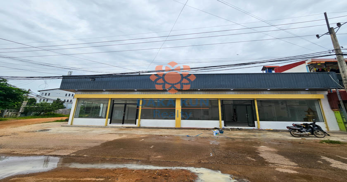 Commercial Space for Rent in Siem Reap City, near Bakheng Road