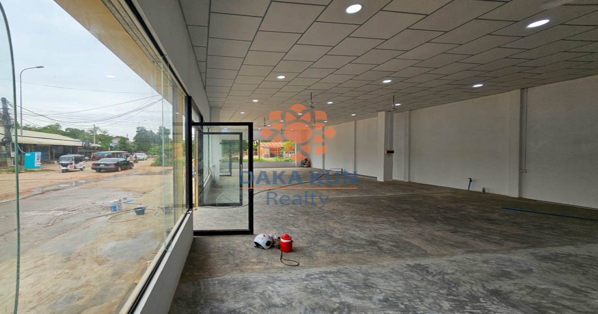 Commercial Space for Rent in Siem Reap City, near Bakheng Road