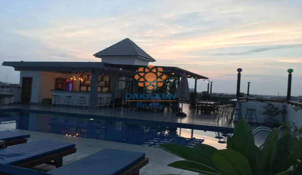 33 rooms Hotel for Rent in Krong Siem Reap-Svay Dangkum