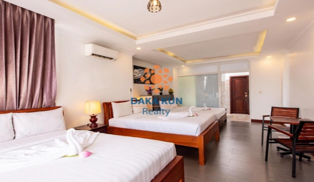 26 Room Hotel for Rent in Siem Reap-Sala Komreuk