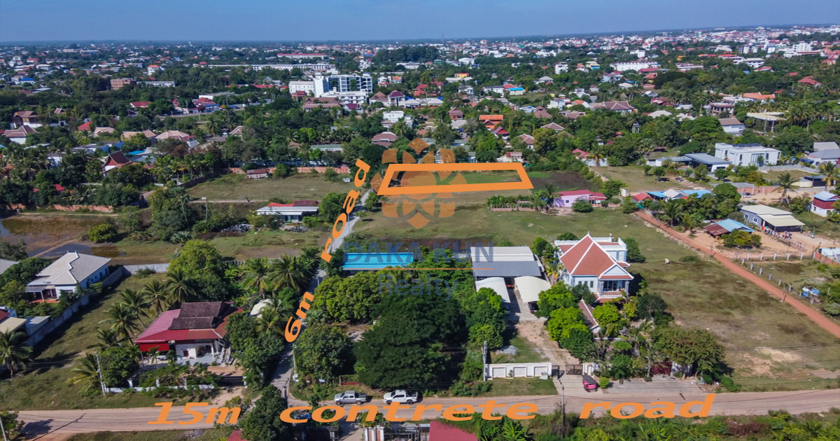 Urgent Sale Land near Sala Kamreuk-Siem Reap