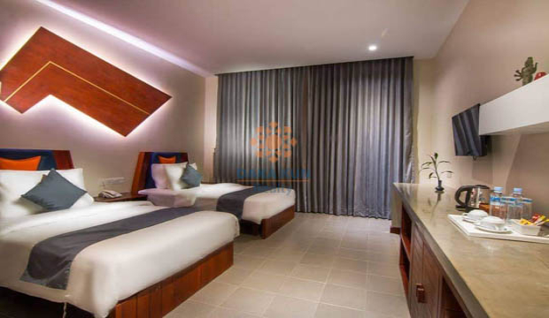 17 Rooms Boutique for Rent in Krong Siem Reap-Near National Rd 6