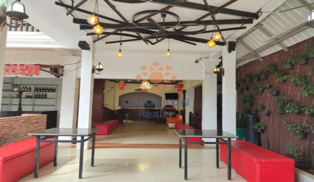 Business for Sale-Restaurant and Bar in Krong Siem Reap-Sok San Road