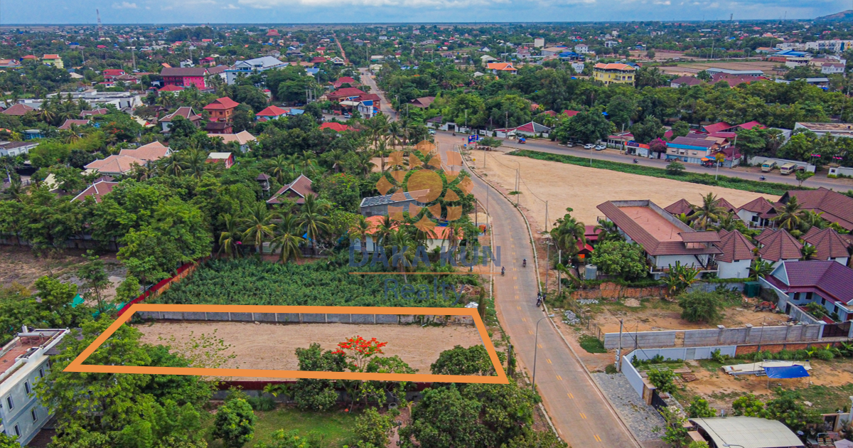 Land for Sale in Siem Reap City-Sala Kamreuk