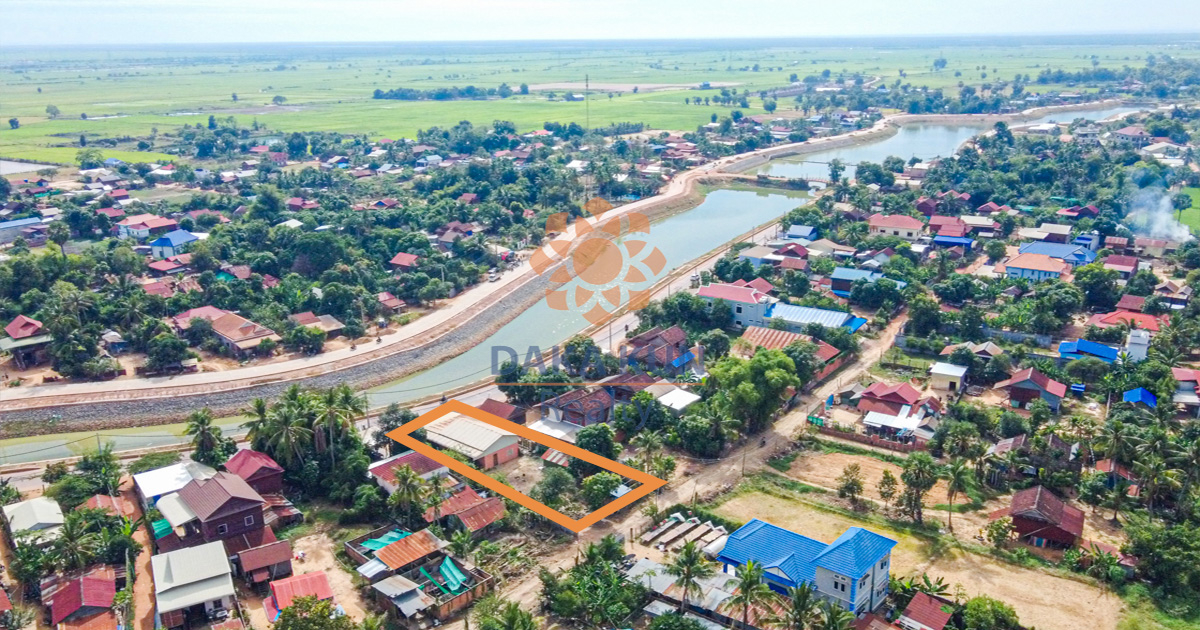 Land For Sale In Siem Reap City-River-Side